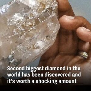 Second biggest diamond in the world has been discovered and it’s worth a shocking amount