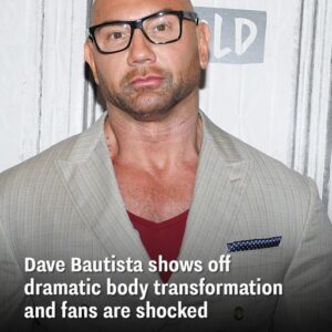 Dave Bautista shows off dramatic body transformation and fans are shocked