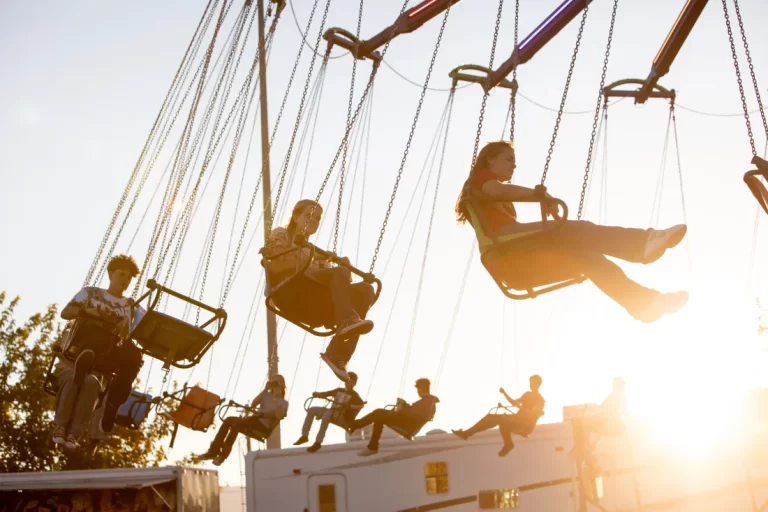 MAGA hats, a rodeo, and carnival games: What we saw at a festival west of Las Vegas