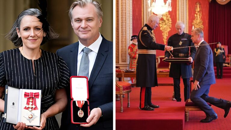 King Charles Honors Filmmaking Legends Christopher Nolan & Emma Thomas with Knighthood